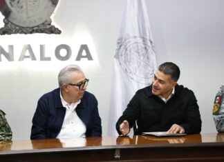 Realizan mesa de seguridad en Culiacán, encabezan Rocha y Harfuch