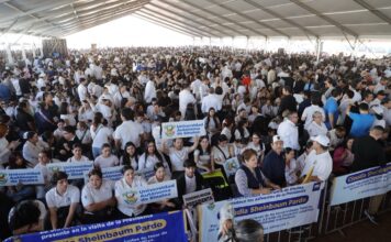 Sheinbaum inicia hospital IMSS en Culiacán con presencia masiva