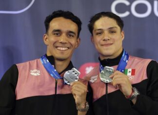 Plata mexicana en clavados: Olvera y Celaya brillan en Mundial Montreal