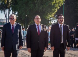 Alcalde de Culiacán presente en el 220 aniversario en conmemoración a natalicio de Benito Juárez