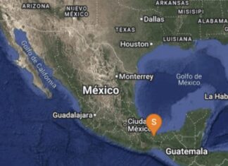 Sismo de magnitud 4.5 al sur de Veracruz