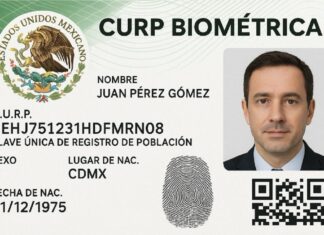 Así será físicamente la CURP Biométrica