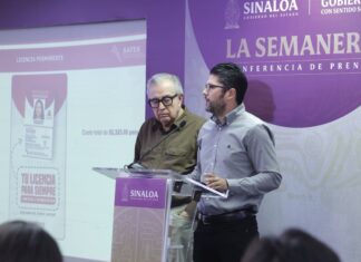 Gobernador Rocha Moya invita a tramitar licencia permanente