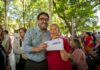 Gámez entrega tarjetas a mil abuelitas: “Es su premio por cargar a Sinaloa al hombro”