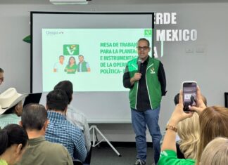Partido Verde nacional aterriza en Culiacán con mesa electoral