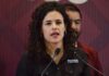 Luisa María Alcalde concluye su etapa al frente de Morena: inicia el proceso de renovación interna