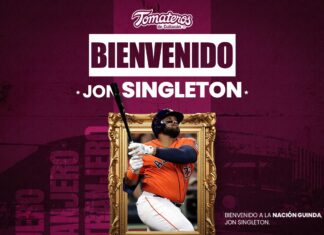 Tomateros mueve primero: Jon Singleton regresa y fortalece el corazón ofensivo de Culiacán
