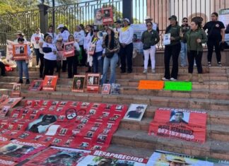 “No es fiesta, es exigencia”: Madres buscadoras toman las calles de Culiacán este 10 de mayo