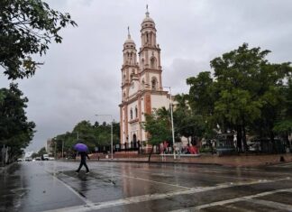 Primeras lluvias cubren Culiacán; Protección Civil activa recorridos preventivos