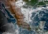 Dos Mexicos climáticos: onda tropical y sistema anticiclónico desatan calor de 45 °C en Sinaloa y lluvias torrenciales en el sur