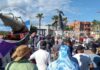 Vecinos protestan contra planta de amoníaco en Topolobampo tras apagón