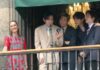 BTS puso a Palacio Nacional en modo concierto y Sheinbaum aprovechó el reflector