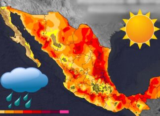 México arde y el frente frío golpea al norte: calor extremo y tormentas se cruzan este 6 de mayo