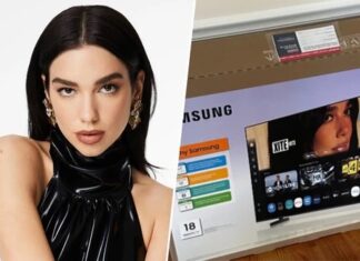 Dua Lipa demanda a Samsung por usar su rostro para vender televisores