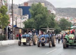 Zacatecas estalla: miles marchan tras represión contra campesinos y estudiantes