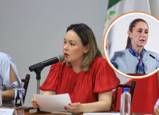 Sheinbaum expresa respaldo a Sinaloa tras reunión con Yeraldine Bonilla en Palacio Nacional