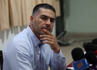 Harfuch y la plana mayor de seguridad aterrizan en la Novena Zona Militar tras el sismo político de EE.UU.