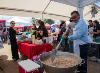 Furor gastronómico en Culiacán: Más de 120 expositores devoran la Feria del Chicharrón con 100 kilos de “cochito”