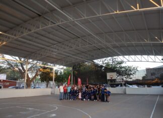 Cumple compromiso en Navolato: entregan rehabilitación de cancha y techumbre en Las Vegas del Rastro