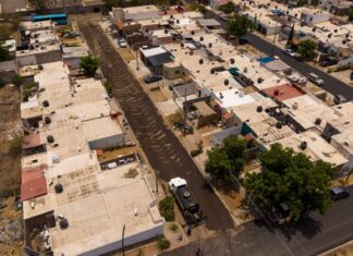 ¡Mejoran vialidades en Culiacán! Avanza el reencarpetado en Valles del Sol y Finisterra