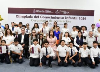 Sinaloa premia a 27 estudiantes tras Olimpiada Estatal del Conocimiento Infantil 2026