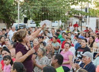 Tere Guerra destaca avances del gobierno de Claudia Sheinbaum y escucha demandas ciudadanas en Guasave