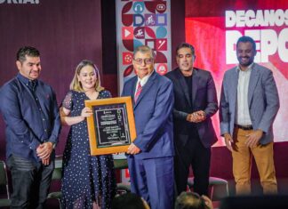 Sinaloa premia a leyendas del periodismo: Gobernadora Yeraldine Bonilla entrega galardones a cronistas deportivos