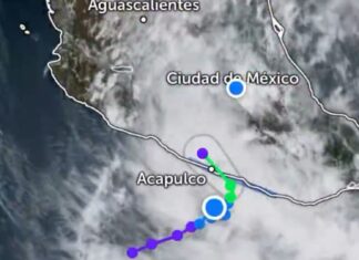 Amenaza directa en el Pacífico: Tormenta tropical Boris se encamina a Guerrero y activa alertas en 5 estados