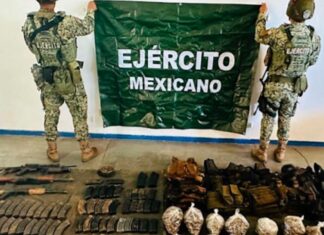 Aseguran lanzagranadas y detienen a presunto feminicida en jornada violenta en Sinaloa