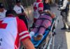 Intentó subir a un tren en movimiento y perdió parte del pie en El Fuerte