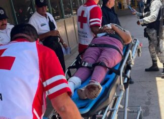 Intentó subir a un tren en movimiento y perdió parte del pie en El Fuerte