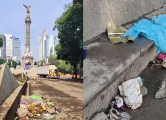 Caos en Reforma: El triunfo de México sepulta el centro de la CDMX bajo 40 toneladas de basura y lodo