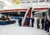 Adiós al azul histórico: Trump estrena avión presidencial de 400 millones de dólares donado por Qatar