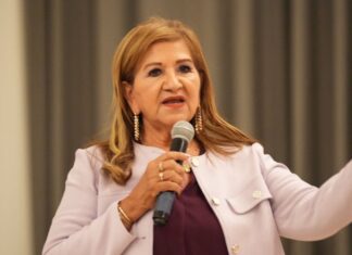 Sinaloa al WTC: Tere Guerra se atrinchera en CDMX para el registro oficial por la candidatura de Morena