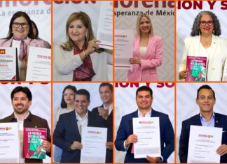 Sinaloa se disputa en la CDMX: 12 aspirantes de la 4T saturan el WTC y firman pacto de unidad rumbo a 2027