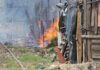 Incendio arrasa varias viviendas en invasión de Casa Redonda en Mazatlán