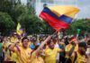 Colombia pinta de amarillo la CDMX: miles de aficionados llegan al Azteca para enfrentar a Uzbekistán