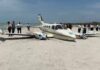 ¡Había culichis a bordo! Avioneta de Culiacán aterriza de emergencia en playa de Campeche