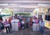Ana Miriam Ramos lleva 2 mil 400 litros de agua purificada a familias de Baila