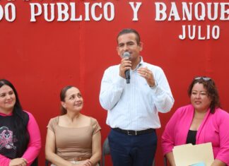 Arrancan obras de alumbrado y banquetas en Limontita; Navolato amplía infraestructura urbana