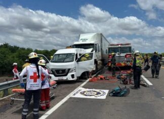 Accidente en el Libramiento Culiacán deja dos muertos, dos heridos y cierre total de la autopista