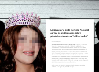 Tras la muerte de una menor en Tamaulipas, Defensa aclara que no regula ni supervisa escuelas “militarizadas”