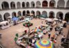 Cerca de 100 emprendedoras llenan de vida el Ayuntamiento en el Bazar Futbolero CLN 2026