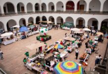 Cerca de 100 emprendedoras llenan de vida el Ayuntamiento en el Bazar Futbolero CLN 2026