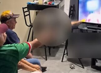 ¿Furia real o actuación? Hombre le dispara a su televisión tras la eliminación de México del Mundial