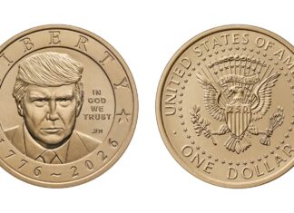 Rostro de metal y vacío legal: la moneda de un dólar de Trump desafía la prohibición del Congreso