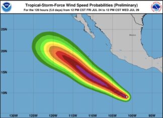 Nace la tormenta tropical Genevieve en el Pacífico: advierten rápida intensificación a huracán mayor