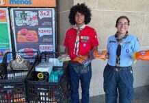 Scouts de Los Cabos abren centro de acopio para apoyar a damnificados en Venezuela