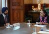 Claudia Sheinbaum acuerda con el presidente del Banco Mundial esquemas de financiamiento para el Plan México