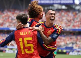 España aplasta a Austria y avanza con autoridad a los octavos del Mundial